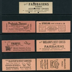 NORTHERN IRELAND c1960 ADVERTISING OMNIBUS TICKETS...7 ITEMS - Foto 1 di 1