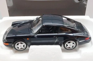 1:18 NOREV 187324 PORSCHE 911 Carrera 4 blu metallizzato 1990 -dk199 - Foto 1 di 7
