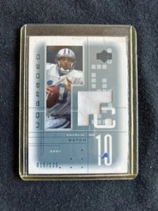 Charlie Batch /125 Certified Game Used  JERSEY Card - Picture 1 of 1