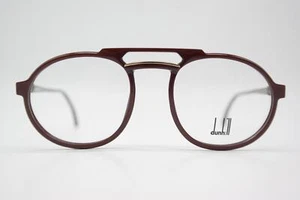 Vintage Brille Dunhill 6114 Braun Gold Oval Brillengestell eyeglasses - Bild 1 von 6