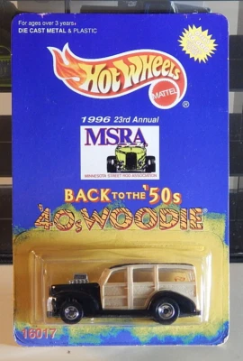 Wagon Woodie Ford Station Wagon Minnesota Street Rod Association MSRA años 40 Hot Wheels Foto 1 de 4