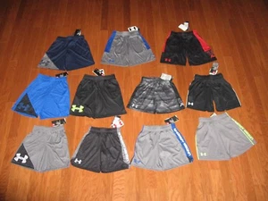 UNDER ARMOUR BOYS ATHLETIC Short SIZE YXS/ YSM / YMD/YLG  NWT  - Picture 1 of 16