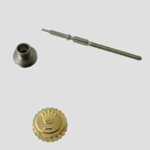 18k Gold Tudor Oyster Princess Date 5,3mm Uhrenkrone, Schaft und Röhre 24-530-8 - Bild 1 von 5