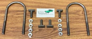 Leaf Spring U-Bolts T-Bolts 14pc Kit w/ Nuts Camaro Firebird Nova **In Stock** - Picture 1 of 7