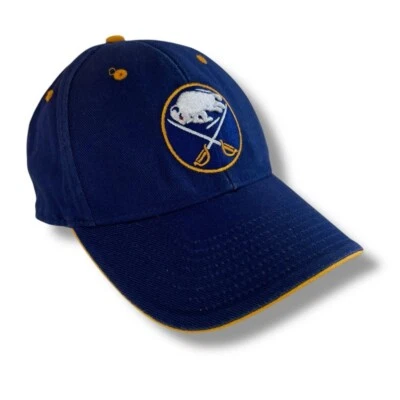 NHL - Gorra/Sombrero Buffalo Sabers Azul/Amarillo - Talla Única Ajustable Foto 1 de 4