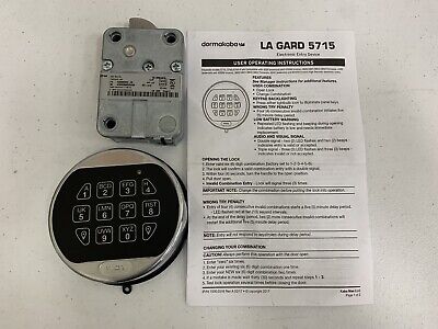 LA GARD Basic - Electronic Combination Safe Lock 5715 Keypad And 4200M Lock  • 80$