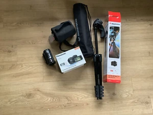 panasonic hc-v770 High Definition Video Camera With Manfrotto Tripod - Picture 1 of 10