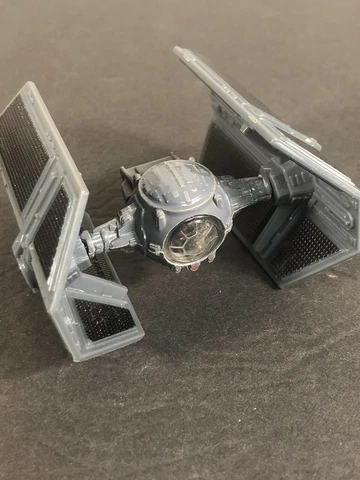 Vintage 1979 Kenner Star Wars Die Cast Darth Vader Tie Fighter Complete Cover