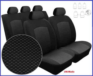 Set completo coprisedili su misura per Renault Scenic II 5 posti 2003 - 2009 - Foto 1 di 11