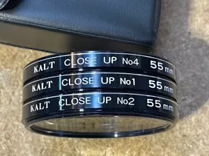 KALT 55mm CLOSE-UP LENS SET - (K-1-C) - Picture 1 of 2