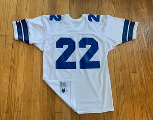 Dallas Cowboys Vintage 90’s Emmitt Smith Champion Jersey Mens 44 L Rare - Picture 1 of 12