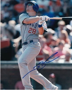 JEFF BAKER CHICAGO CUBS ACTION SIGNED 8x10 - Picture 1 of 1