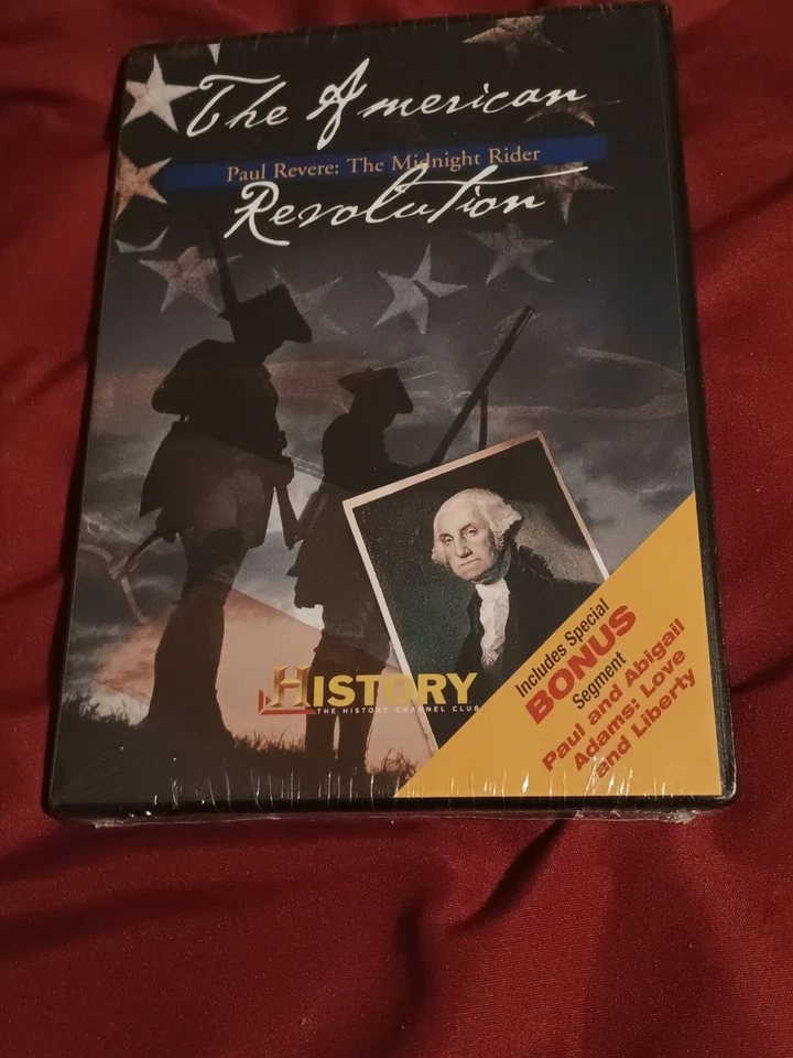 PAUL REVERE MIDNIGHT RIDER American Revolution HISTORY CHANNEL Club DVD NEW D99 - Image 1 of 2