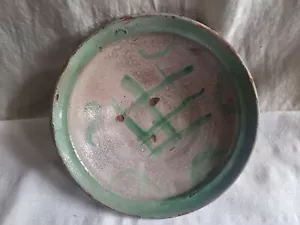Piatto in ceramica coloniale boliviana - periodo di transizione - Foto 1 di 24