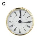 Precision Clock Movement Mechanism With Roman Arabic Numerals Clear Lens