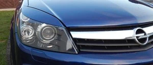Párpados Vauxhall ASTRA H mk5 CEJAS ABS OPEL 04-09 faros tapas alerón - Imagen 1 de 6