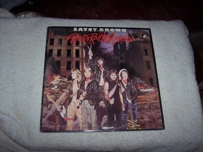 LP--SAVOY BROWN--ROCK 'N' ROLL WARRIORS   **NM VINYL**   #1125 - Image 1 of 4