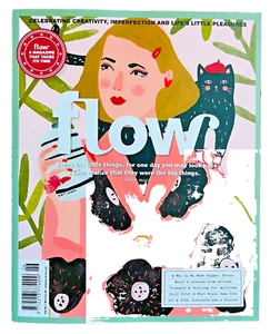 FLOW Magazine Paper Lovers English Ed 26 Craft Inserts Lifestyle Projects - Picture 1 of 1