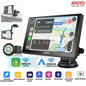 ATOTO P8 7 Zoll Radio Touchscreen Wireless Apple Carplay Android Auto Autoradio - Bild 1 von 12