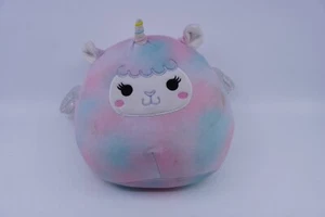 Squishmallow  8" Inch Winona Rainbow Llama  Unicorn Pegasus Stuffed Plush Wings - Picture 1 of 3