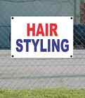 2x3 HAIR STYLING Red White & Blue Banner Sign NEW Discount Size & Price