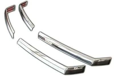 Stainless Steel Radiator Grille Trims Fits VW Crafter II | 2017 Onwards | 4pc Set - Image 1 of 2