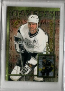 1995-96 TOPPS STADIUM CLUS NEMESES #N2 WAYNE GRETZKY MARIO LEMIEUX - Picture 1 of 2