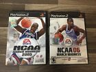 PlayStation 2 PS2 Games Lot of 2 Games NCAA 05 & 06 March Madness L2