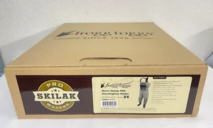 Frogg Toggs Hombre Skilak PRO Stockingfoot Wader 2XL Caqui - Nuevo En Caja - Imagen 1 de 2