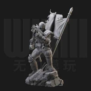 1/24 Scale Resin Fantasy Police Judge Officer Unpainted Unassembled 5701 - Picture 1 of 3