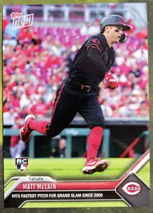 Matt McLain - 2023 Topps Now 598 Primo rookie del Grande Slam - Rosso - Foto 1 di 2