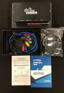 MYPIN USB 3.0 HDMI Game Capture Card Live Streaming 4K Pass - Bild 1 von 4