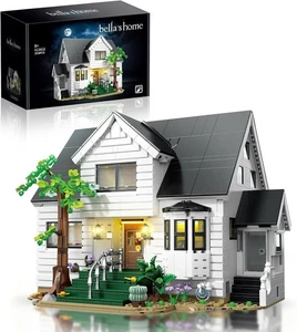 Juego de construcción de villa moderna Bella’s Home 2539+ piezas con luces - Nuevo en caja - Imagen 1 de 8