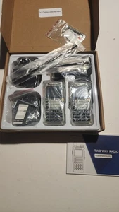 TIDRADIO 2ª Generación TD-H8 10Watt Ham Radio Portátil Bluetooth Transparente-2 PK (Kit Completo) - Imagen 1 de 3
