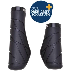 Set Fahrrad-Griffe Ergonomisch für Drehgriff Schaltung Kurz + Lang Lenker-Griffe - Bild 1 von 2