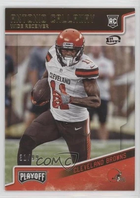 2018 Panini Playoff Rookies 1st Down /99 Antonio Callaway #282 Rookie RC - Image 1 of 2