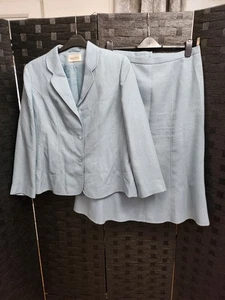 Eastex Suit Set Duck Egg Blue Size 20 - Picture 1 of 3