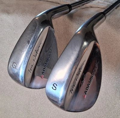 Tom Watson Wedges Adams Golf (2x) Sand & Gap Wedges (56*10 & 52*08) Great Cond. - Image 1 of 4