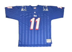 Camiseta Drew Bledsoe #11 New England Patriots 1996 Legacy Mitchell & Ness 2XL USADA EN EXCELENTE ESTADO - Imagen 1 de 13