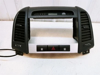 Hyundai Santa Fe 2007 2008 2009 climatizador radio bisel con rejillas de ventilación OEM  Foto 1 de 4