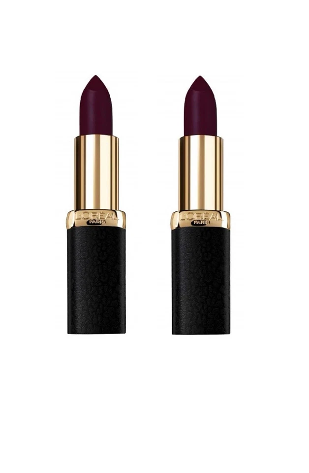 Pack of 2 L'Oreal Paris Colour Riche Matte Lipcolour, Matte-Jestic #707 - Image 1 of 1