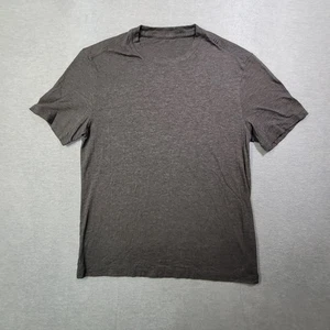 Camiseta Lululemon Para Hombre Pequeña Gris Cuello Redondo Informal Gimnasio Elastizada Logo - Imagen 1 de 8