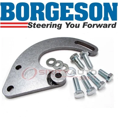Borgeson Power Steering Pump Bracket for 1969-1987 Chevrolet El Camino 5.0L ws - Image 1 of 4