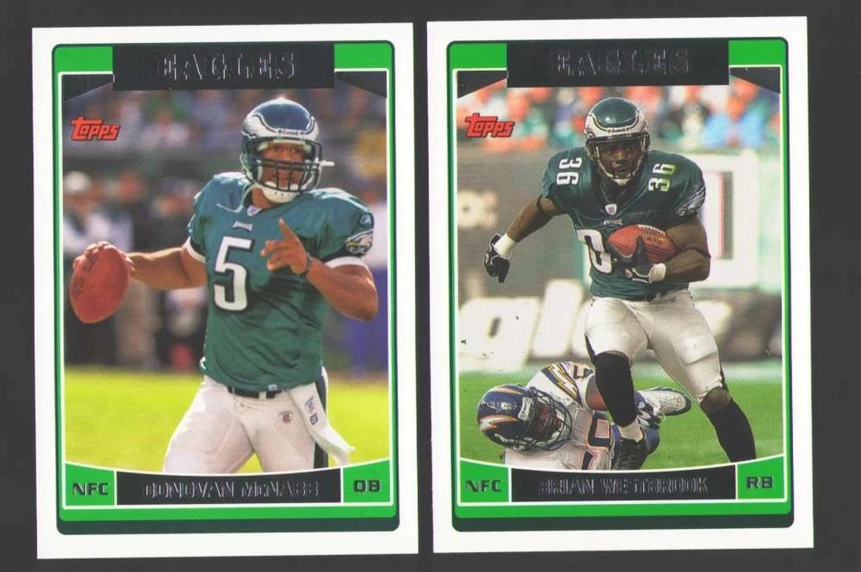 Juego de equipo de fútbol americano Topps 2006 - Philadephia Eagles Foto 1 de 1