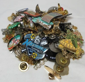 KONVOLUT 100 ANSTECK BROSCHE ABZEICHEN HUTNADELN VINTAGE AUSZEICHNUNG PIN #79 - Bild 1 von 9
