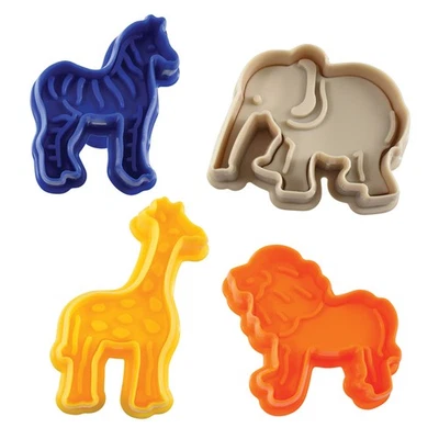 R&M International 4 Piece Animal Cookie Stamper Set, 2-Inch - image 1 of 3