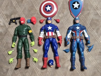 Marvel Legends Captain America Lot Red Skull - Image 1 of 4