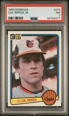 Donruss #279 1983 - Cal Ripken Jr. - PSA 7 - ¡Casi como nuevo!! Foto 1 de 2