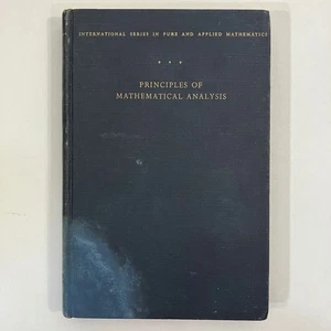Principles of Mathematical Analysis by Rudin 1953 HC Pure & Applied Mathematics - Picture 1 of 10
