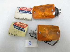 Yamaha YL2 Signal Light L/R NOS Turn Lamp Winkers 164-833320-20 OEM 164-83340-20 - Picture 1 of 19
